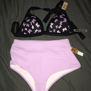 Vs Pink swim set💜